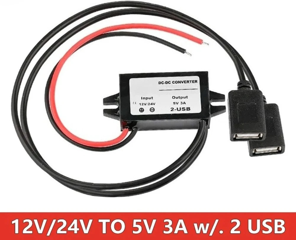 DC Buck Converter – Step Down Voltage Adapter for Car Power Supply