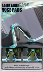 Photochromic Cycling Sunglasses – UV400 Protective Eyewear for MTB Sports