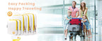 Waterproof Compression Packing Cubes – Space-Saving Luggage Organizers for Travel
