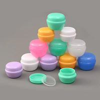 Mushroom Shape Cosmetic Jars – Refillable Travel Containers for Skincare