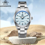 ADDIESDIVE 36mm Quartz Watch – Stainless Steel Sand Dial for Everyday Wear