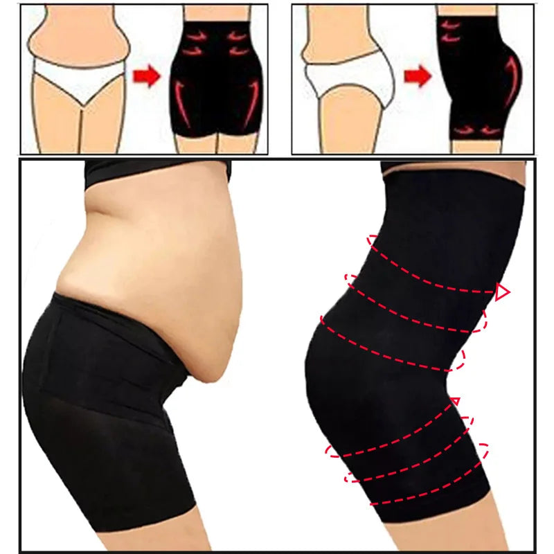 High Waist Shapewear Shorts – Slimming Tummy Control for Body Shaping