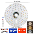 Round LED Ceiling Light Panel – Replacement Module for Home Lighting