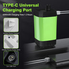 Portable Camping Shower Pump – Rechargeable with Digital Display for Outdoor