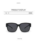 Polarized Fit-Over Sunglasses – Anti-Glare Eye Wear for Night Driving