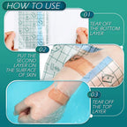 Transparent PU Adhesive Tape – Waterproof Wound Dressing for Medical Fixation