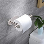 Adhesive Paper Towel Holder – Wall Mounted Rack for Kitchen and Bathroom