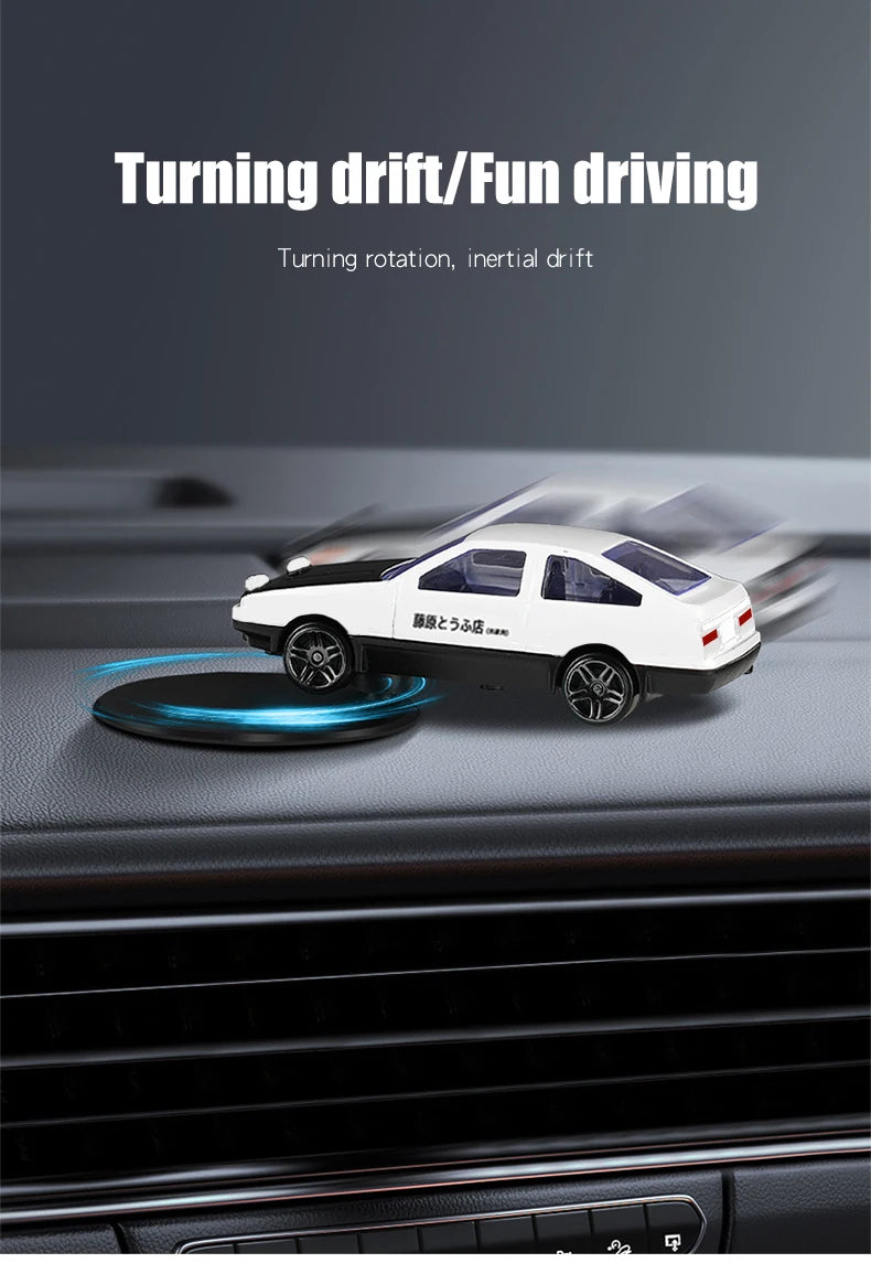Drifting Car Dashboard Ornament – Swinging Model for Racing Enthusiasts