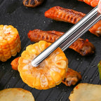 Stainless Steel BBQ Tongs – Multipurpose Kitchen Utensils for Grilling