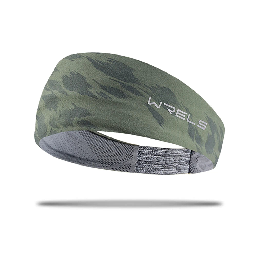 Elastic Sports Sweatband – Absorbent Breathable Headband for Fitness Gym