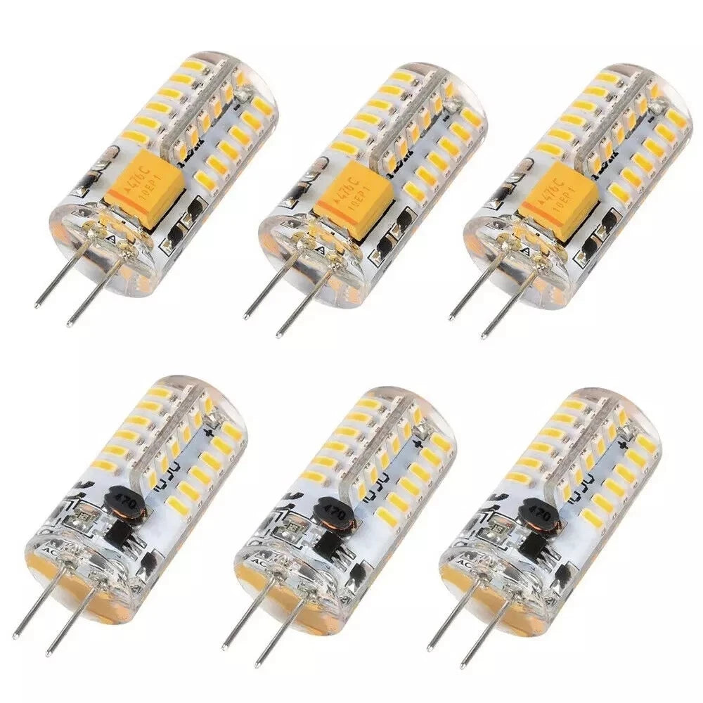 G4 Silicone LED Bulbs – Energy Efficient 360 Degree Lighting for Home Fixtures