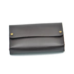 Large PU Leather Cosmetic Bag – Waterproof Travel Organizer for Toiletries