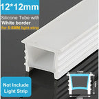 Silicone LED Neon Channel – Flexible Waterproof Housing for COB Strip Lights