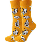 Colorful Cartoon Animal Crew Socks – Fun Harajuku Apparel for Men and Women