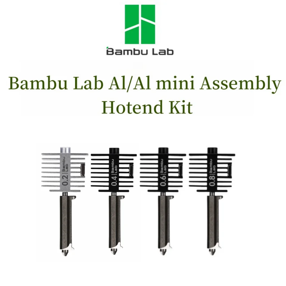 Hardened Steel Hotend Kit – High Speed 3D Printer Nozzle for Bambu Lab A1
