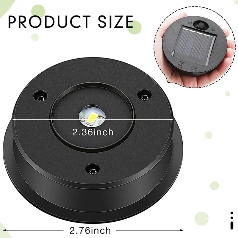 Solar Lantern Replacement Lid – LED Solar Panel Light for Outdoor Hanging
