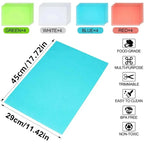 EVA Waterproof Refrigerator Liner Mats – Non-Slip Washable Pads for Kitchen