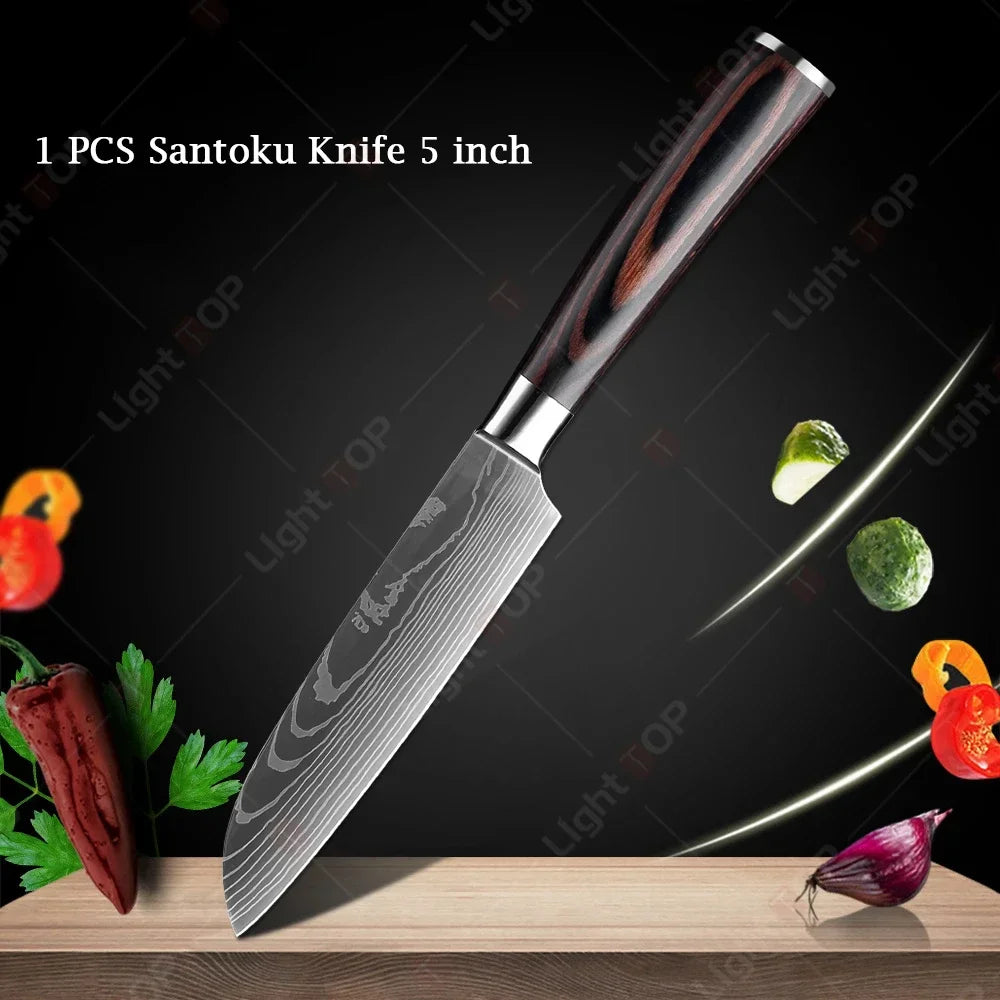 Hand Forged Japanese Chef Knife – Professional Kitchen Cleaver for Meat Cutting