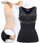 Plus Size Slimming Tank Top – Shaping Corset Camisole for Body Sculpting