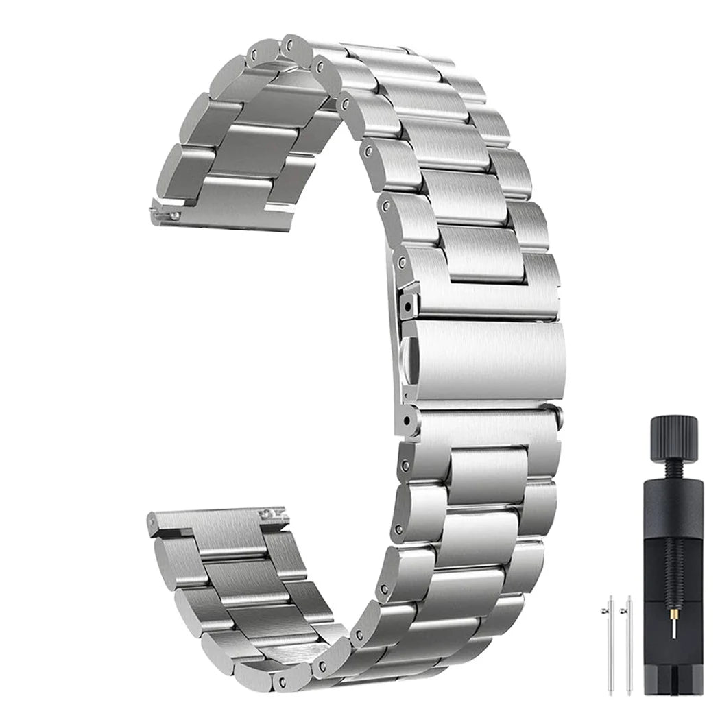 Stainless Steel Watch Band – Replacement Metal Bracelet for Huawei Watch GT4