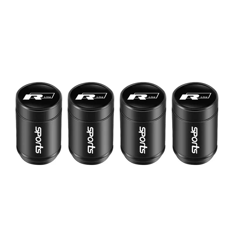 Alloy Tire Valve Caps – Dust Cover Accessories for Volkswagen Car Wheels