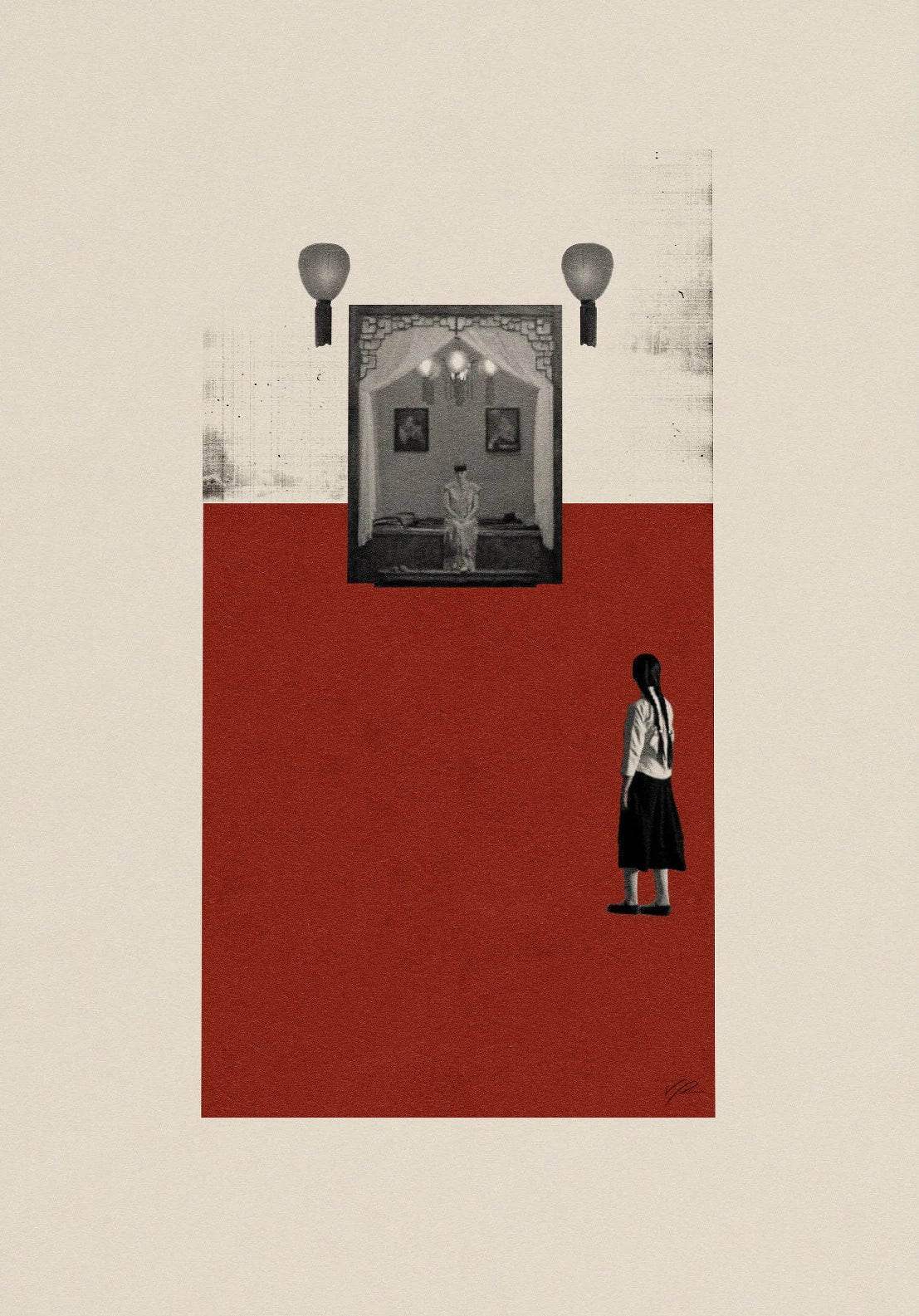 Minimalist Movie Poster Canvas Art – Abstract Modern Wall Decor for Home
