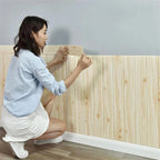 3D Wood Grain Foam Wall Tiles – Self-Adhesive Wallpaper for Home Decor