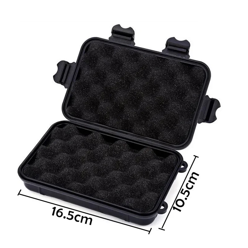 Waterproof Plastic Survival Case – Sealed Storage for Camping and Travel