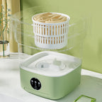 Portable Folding Washing Machine – Ultrasonic Mini Washer for Travel and Home
