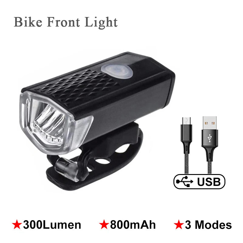 USB Rechargeable LED Bike Tail Light – Waterproof Safety Lamp for Cycling