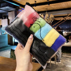 Large Thick Terry Cloth Hair Ties – Seamless Elastic Ponytail Holders