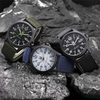XINEW Nylon Band Quartz Watch – Military Casual Wristwatch for Men