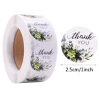 Decorative Thank You Sealing Stickers for Party Gift Labels and Scrapbooking