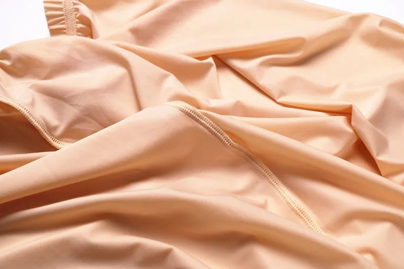 Ice Silk Half Slip – Plus Size Anti-Chafing Underskirt for Summer Dresses