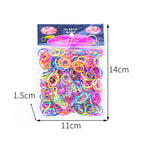 Elastic Loom Bands – Colorful DIY Jewelry Making Kit for Kids Crafts