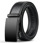 Automatic Buckle Belt – Men's Leather Waist Strap for Business Casual