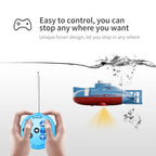 Mini RC Submarine – Waterproof Simulation Boat Toy for Kids Pool Play