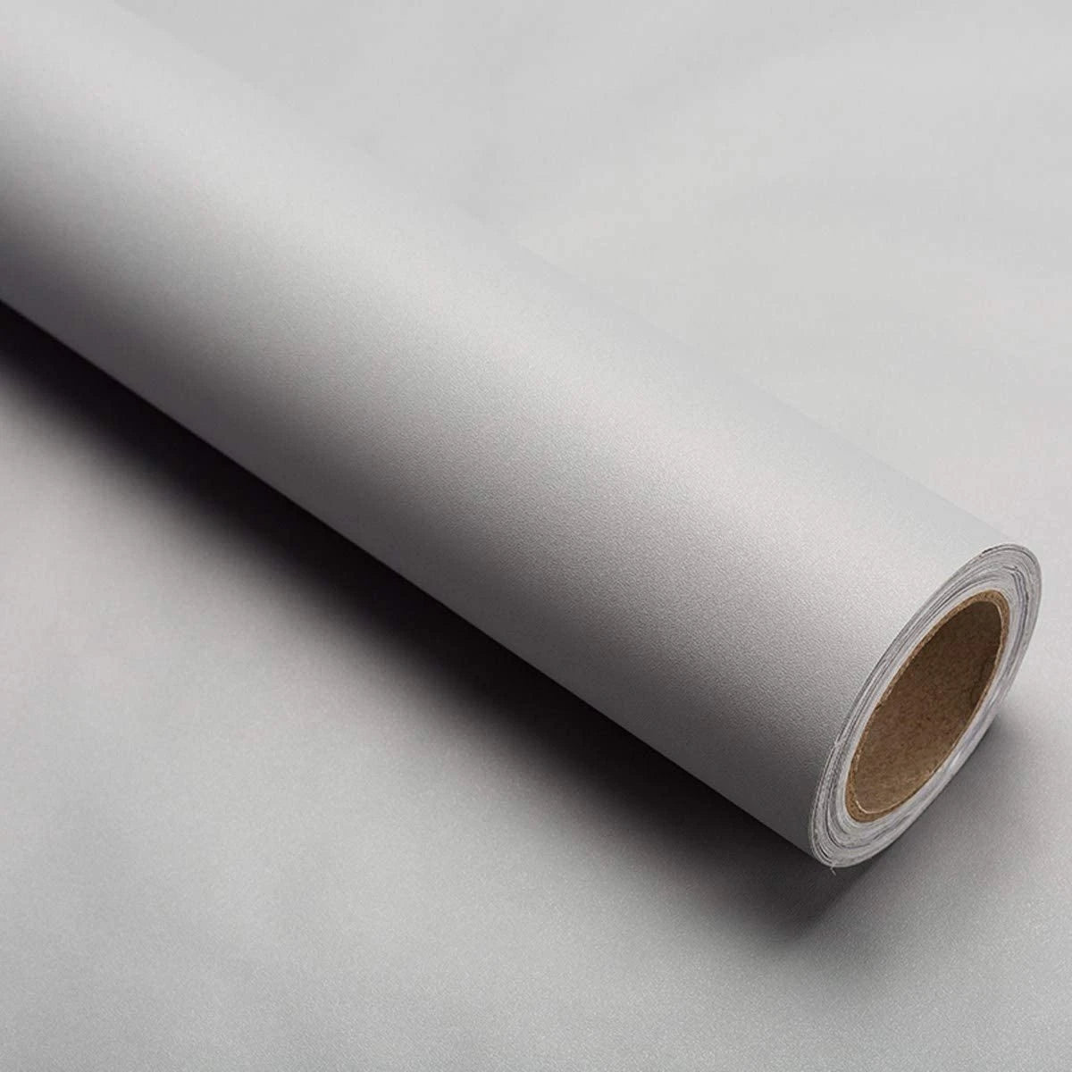 Cement Gray Adhesive Wallpaper – 55cm Industrial Retro Decor for Home Walls