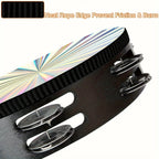 Double Row Radiant Tambourine – Handheld Rhythm Percussion for Music Education
