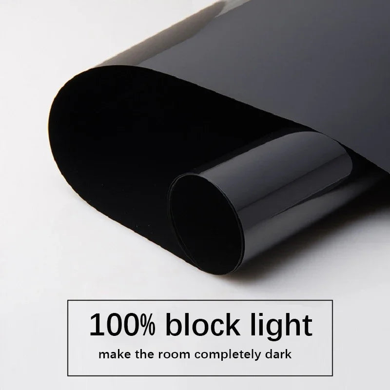 Blackout Window Film – UV Blocking Privacy Tint for Home Glass