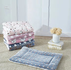 Flannel Pet Sleeping Mat – Warm Winter Cushion for Small and Large Dogs