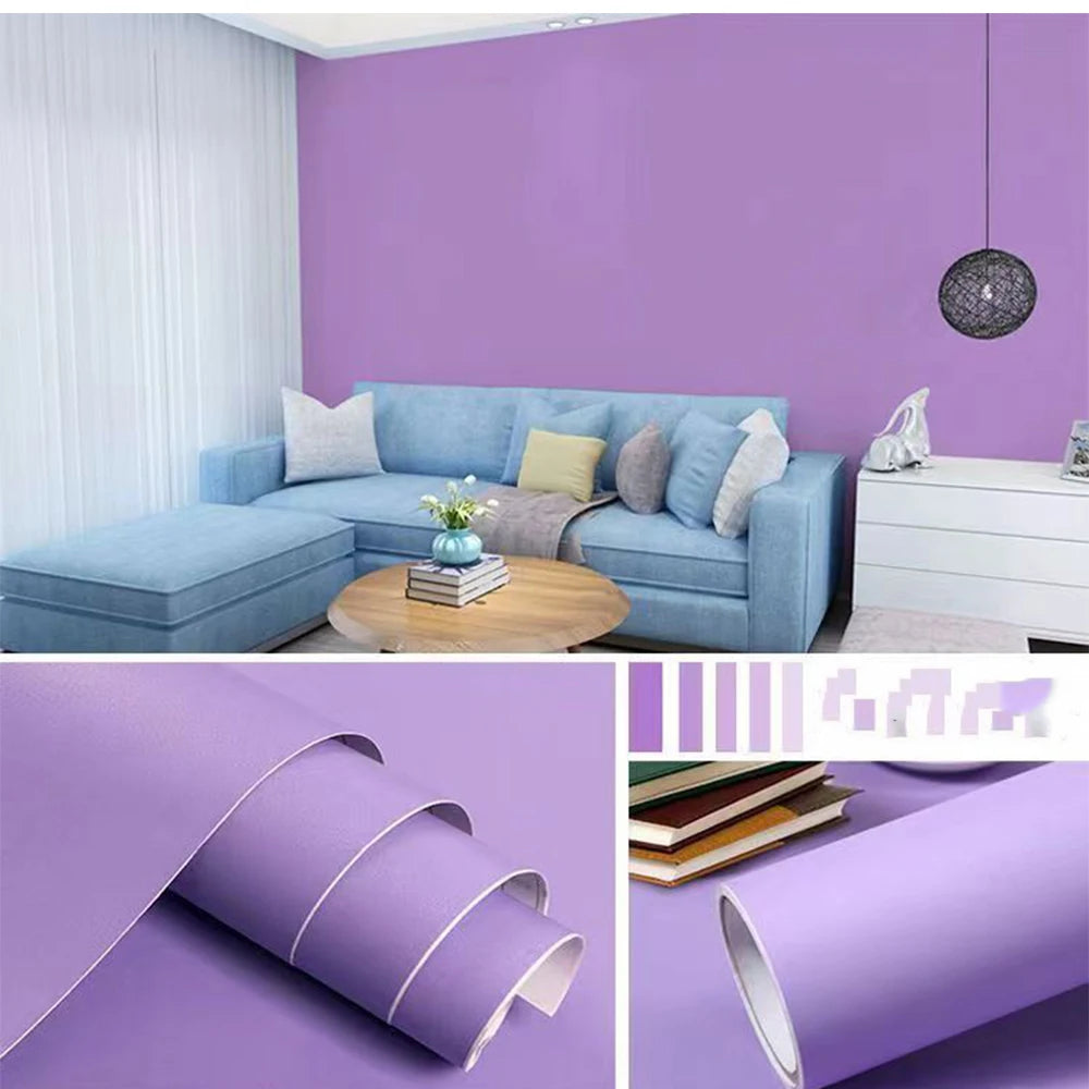 Self-Adhesive Vinyl Wallpaper – Waterproof Film for Kitchen and Bathroom Decor