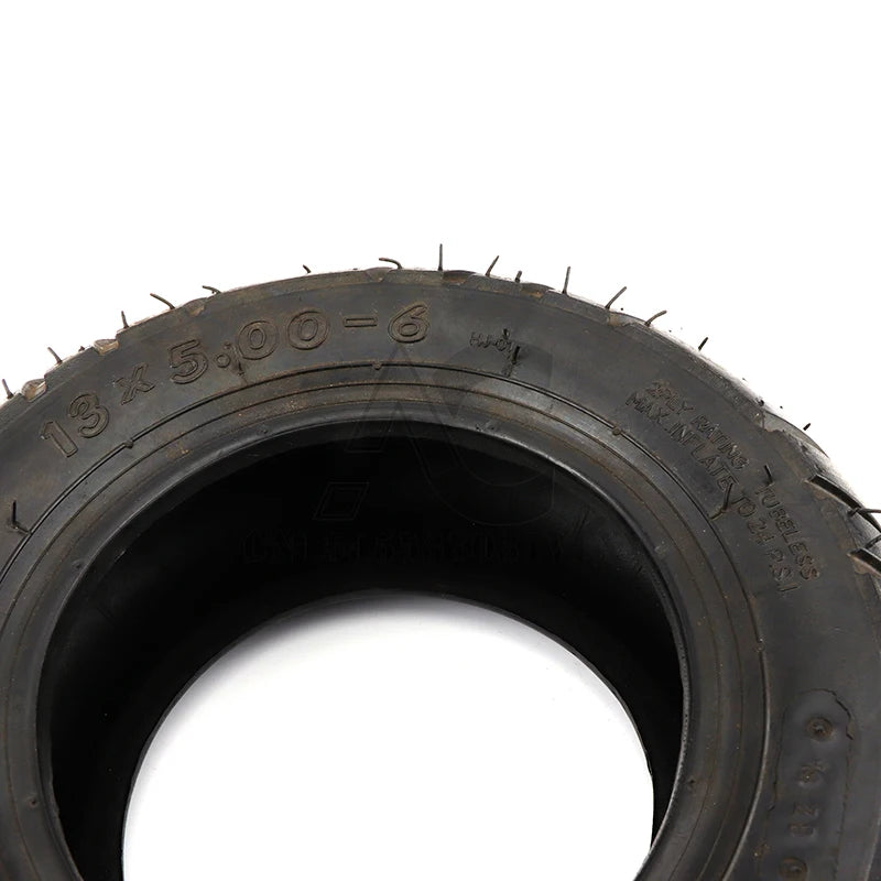 13x5.00-6 Tubeless Scooter Tire – Thickened Inflatable Rubber for Electric Scooters