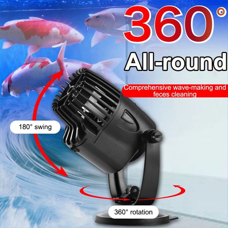 Submersible Wavemaker Pump – 3W Aquarium Water Circulation for Fish Tanks