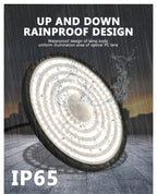 UFO LED High Bay Light – 200W Waterproof Industrial Lighting for Warehouse