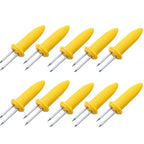 Stainless Steel Corn Holders – Skewers for Outdoor Barbecue and Camping