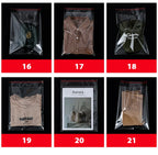 Self-Adhesive Cellophane Bags – Transparent Plastic Packaging for Jewelry Candy