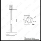 Deep UV UVC LED Lamp – 270nm-280nm Ultraviolet Light for Water Sterilization