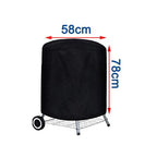 Heavy Duty Waterproof BBQ Cover – Protective Round Grill Shield for Outdoor