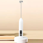Electric Handheld Milk Frother – Portable Battery Foam Mixer for Coffee